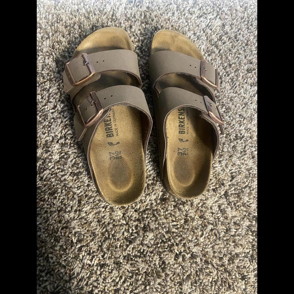 Birkenstock Arizona Adjustable Sandals - Size 37 5 US